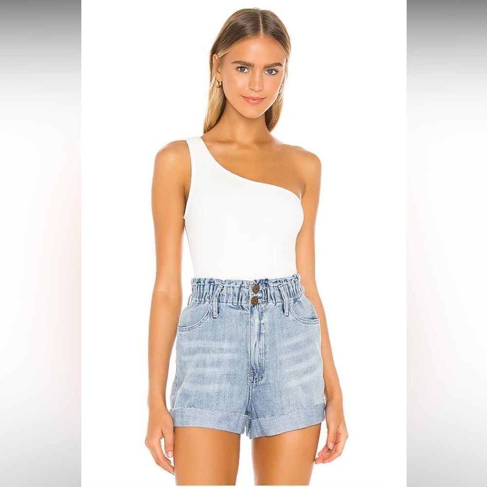 Show me your mumu Uno Bodysuit in Bone XS